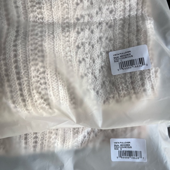 Revolve One Grey Day Vista Pullover Knitted Sweater Pullover - Picture 3 of 3